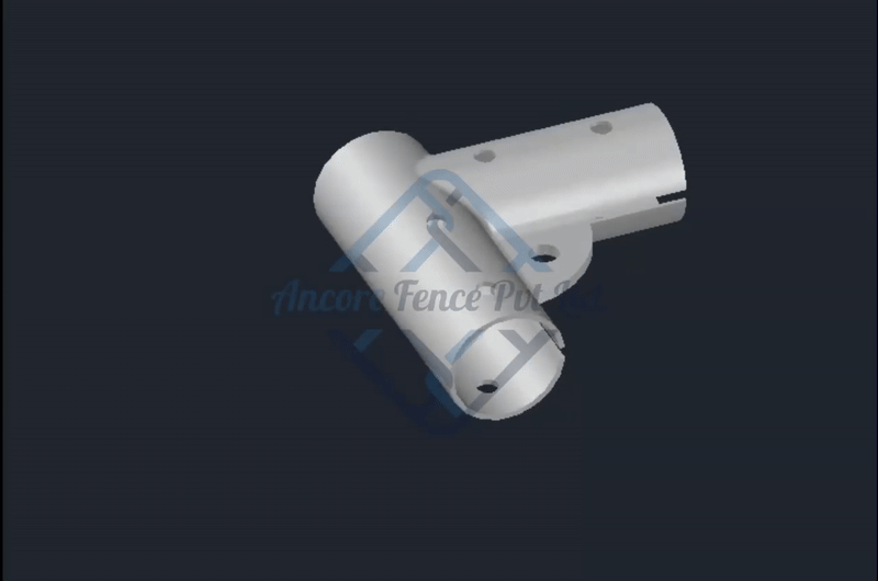 Gate Corner Bottom Gate Elbow